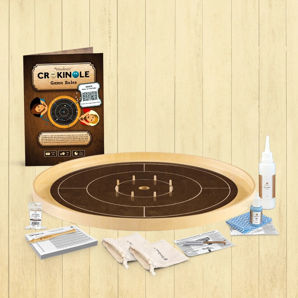 Mini Crokinole Készlet – Dió magyar nyelvű társasjáték