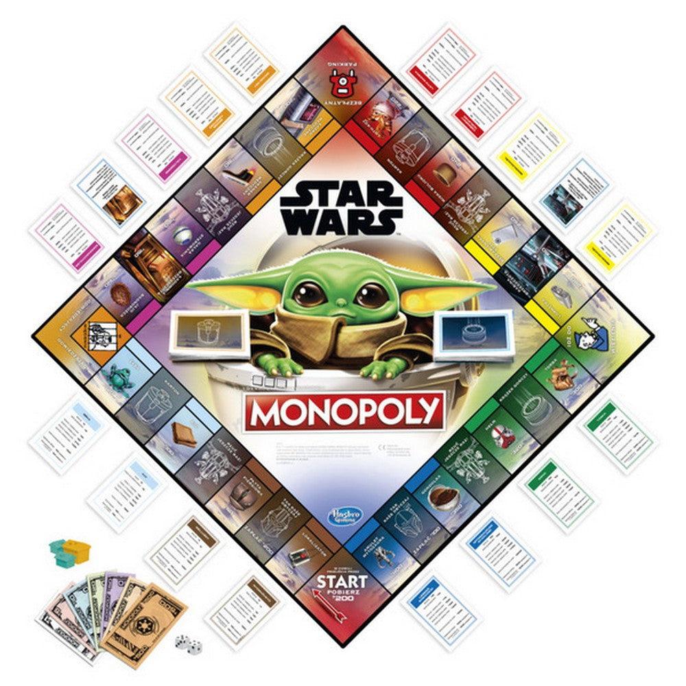 Monopoly Baby Yoda magyar nyelvű magyar nyelvű társasjáték
