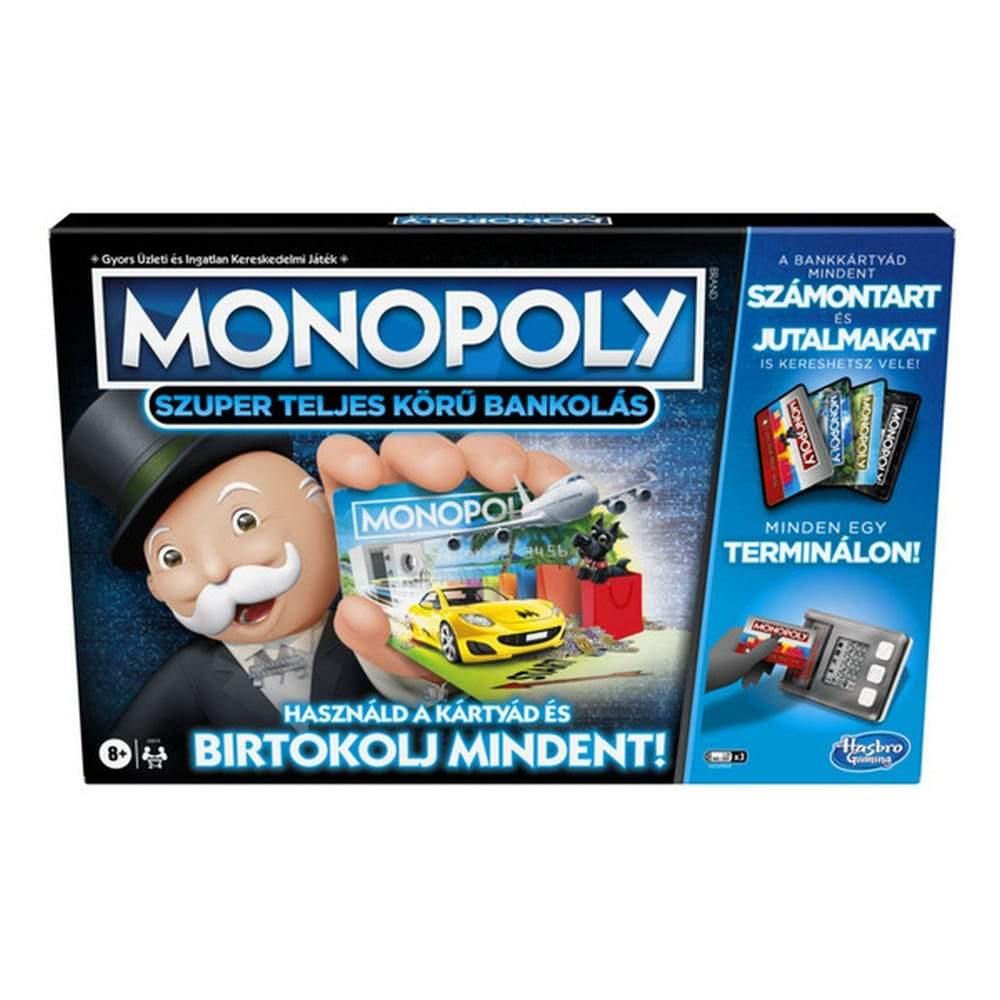 Monopoly Szuper teljes körű bankolás-Hasbro-1-Játszma.ro - A maradandó élmények boltja