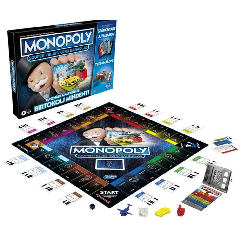 Monopoly Szuper teljes körű bankolás-Hasbro-2-Játszma.ro - A maradandó élmények boltja