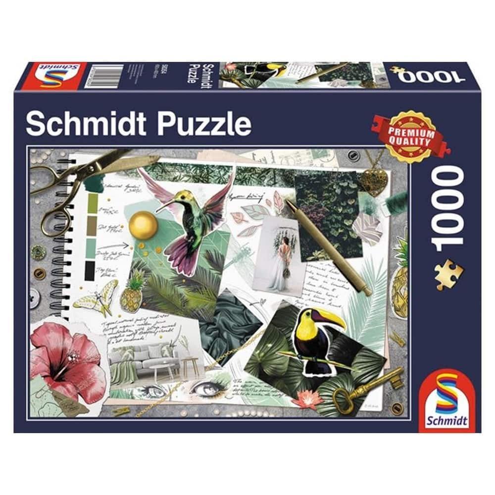 1000 darabos Puzzle Moodboard 58354