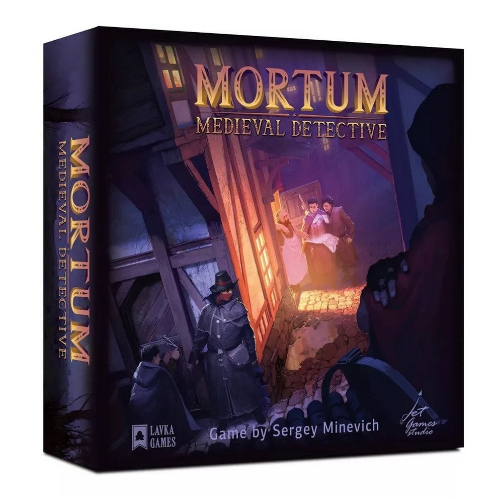 Mortum: Medieval Detective angol nyelvű társasjáték
