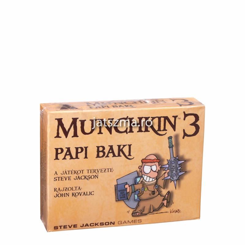 Munchkin 3 - Papi Baki - magyar kiadás-Steve Jackson-1-Játszma.ro - A maradandó élmények boltja