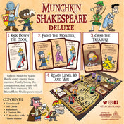 Munchkin Shakespeare Deluxe angol nyelvű társasjáték
