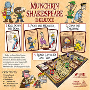 Munchkin Shakespeare Deluxe angol nyelvű társasjáték