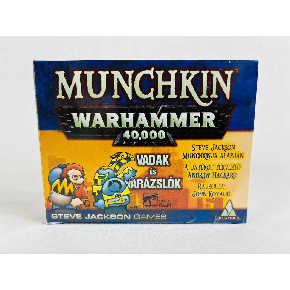 Munchkin Warhammer 40k Vadak es varázslók magyar nyelvű kiegészítő