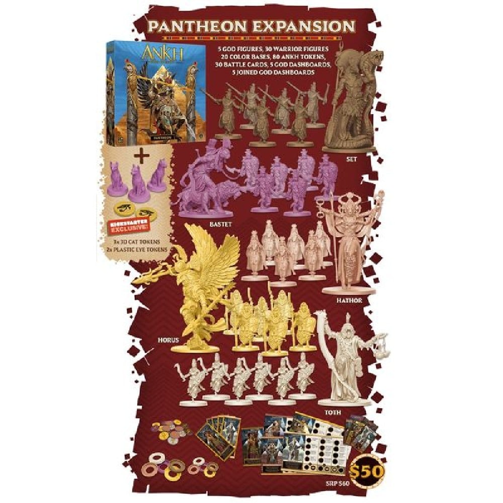 Ankh: Gods of Egypt Pantheon angol nyelvű kiegészítő