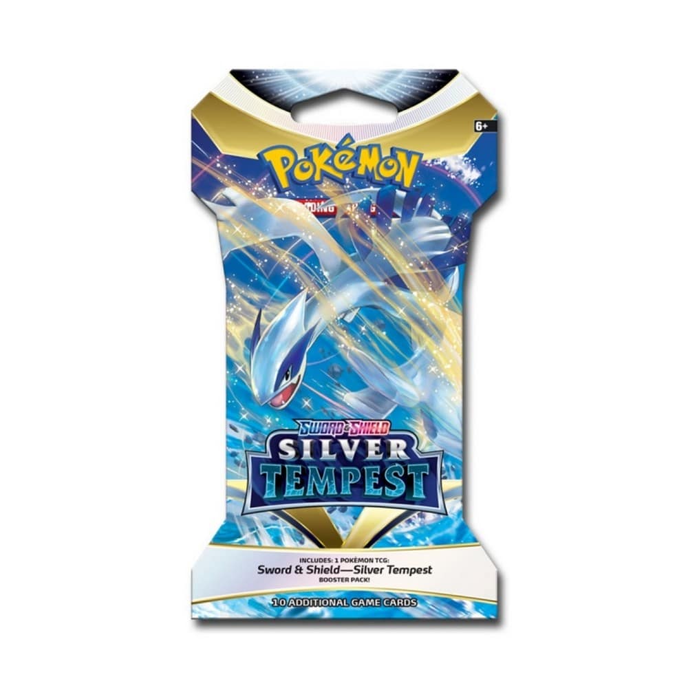 Pokemon TCG: Sword & Shield - Silver Tempest Booster Pack 10 cards