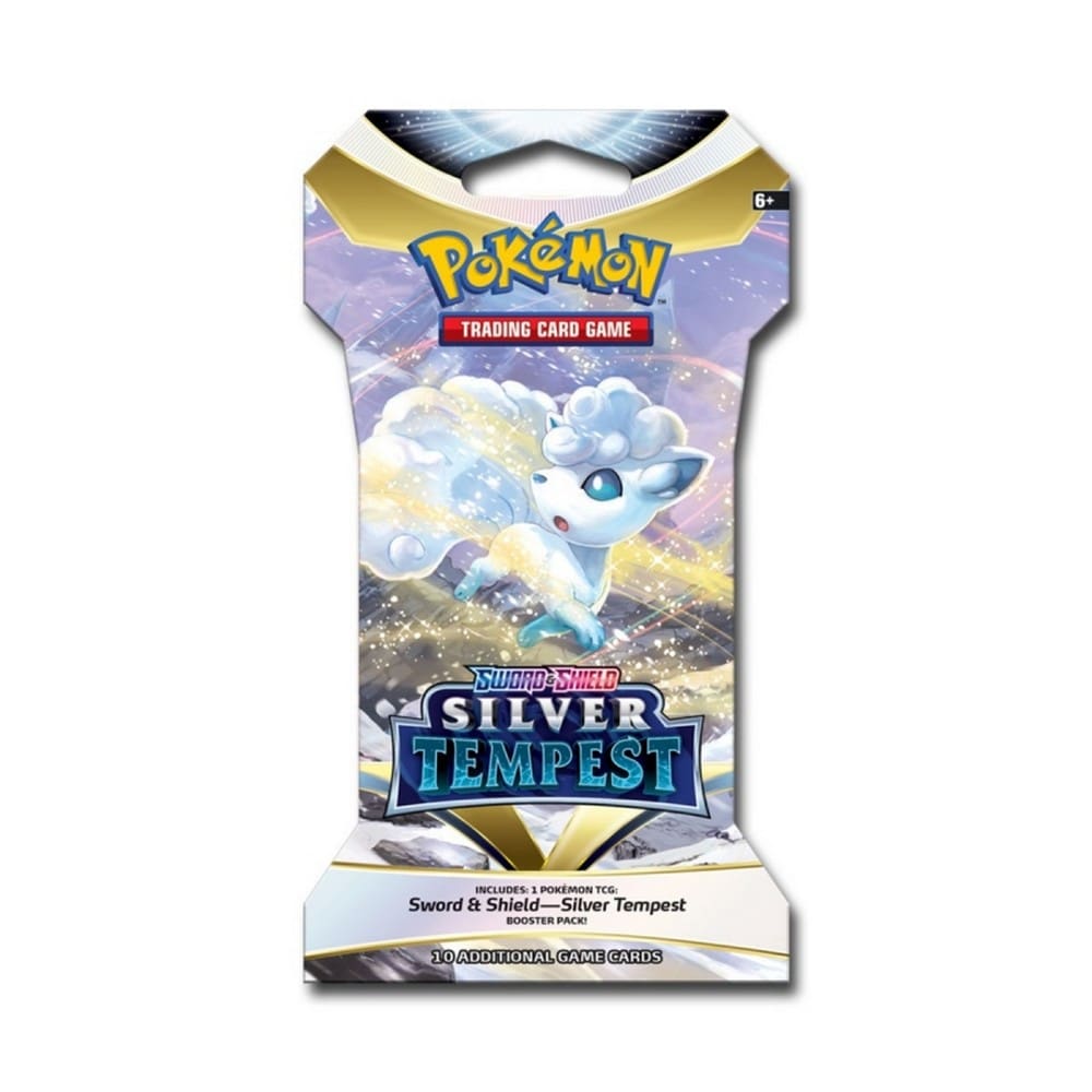 Pokemon TCG: Sword & Shield - Silver Tempest Booster Pack 10 cards