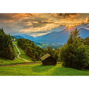 Puzzle Schmidt: Naplemente Wamberg felett, 1500 darabos