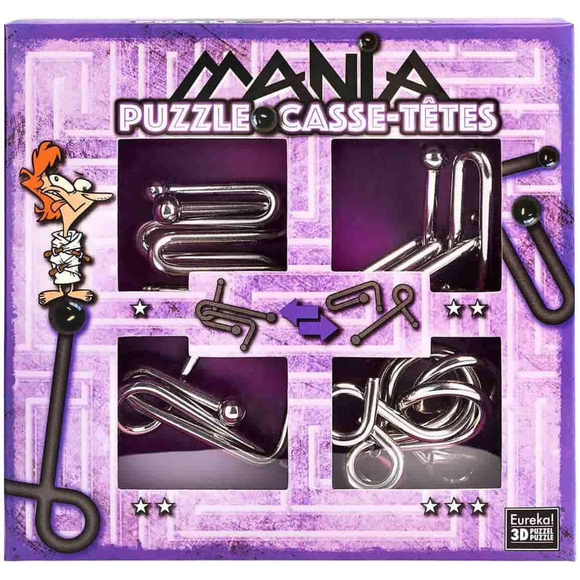 Puzzle Mania casse-tetes Purple-Eureka Puzzle-1-Játszma.ro - A maradandó élmények boltja