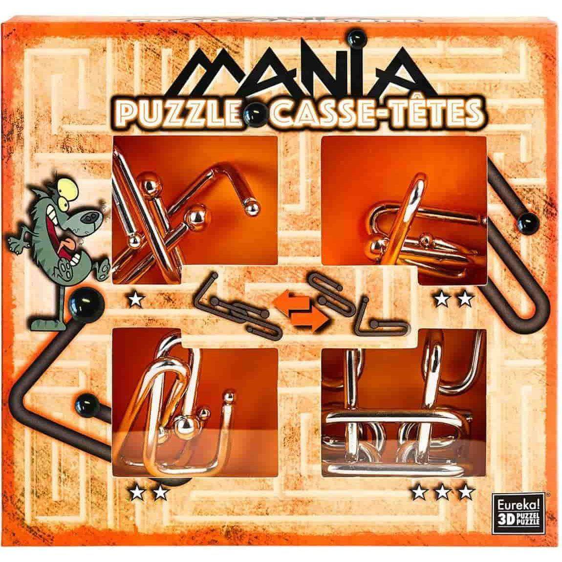 Puzzle mania casse-tetes orange-Eureka Puzzle-1-Játszma.ro - A maradandó élmények boltja