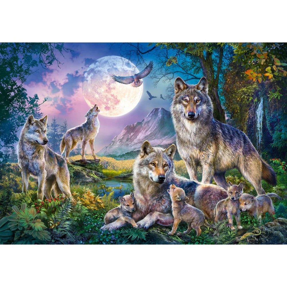 Puzzle Schmidt: A farkas család, 1500 darabos