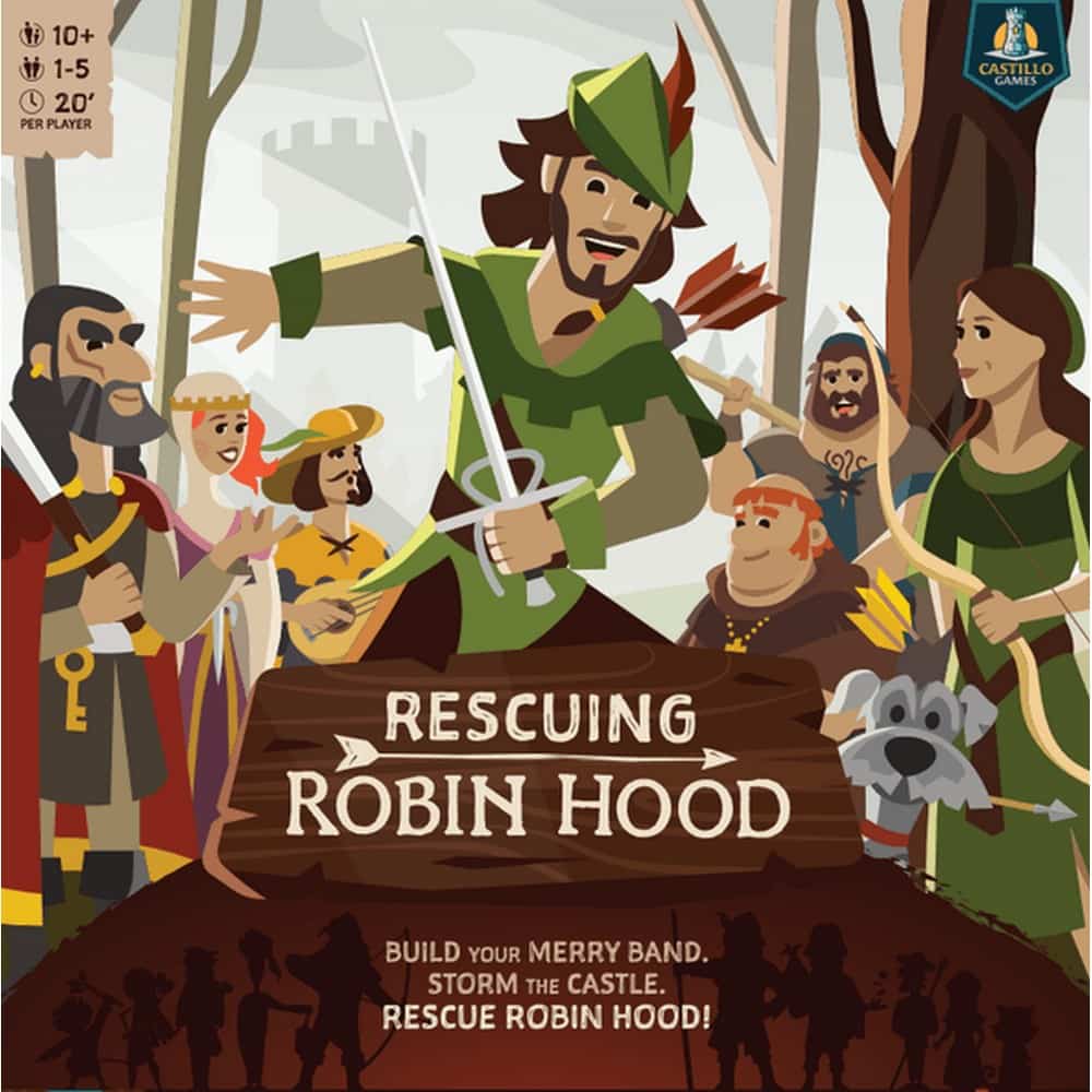 Rescuing Robin Hood angol nyelvű társasjáték