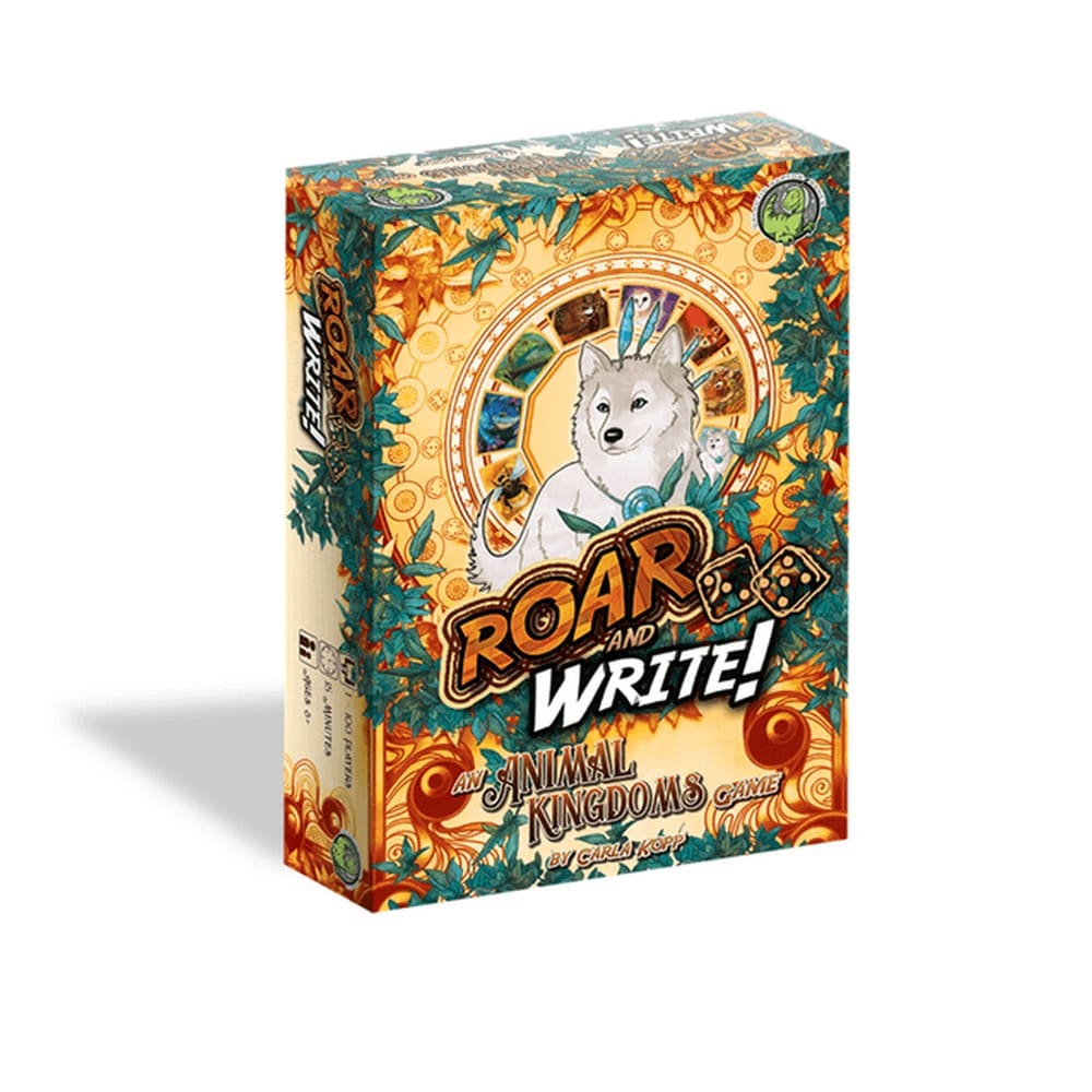 Roar and Write angol nyelvű társasjáték