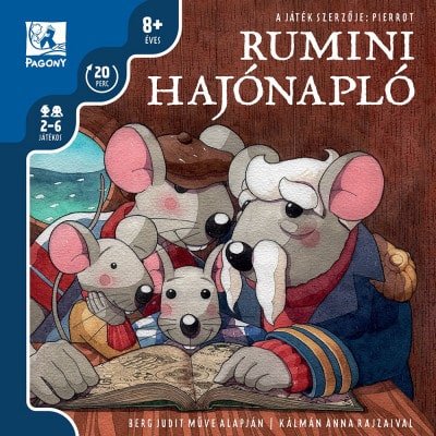 Rumini: Hajónapló, magyar nyelvű társasjáték