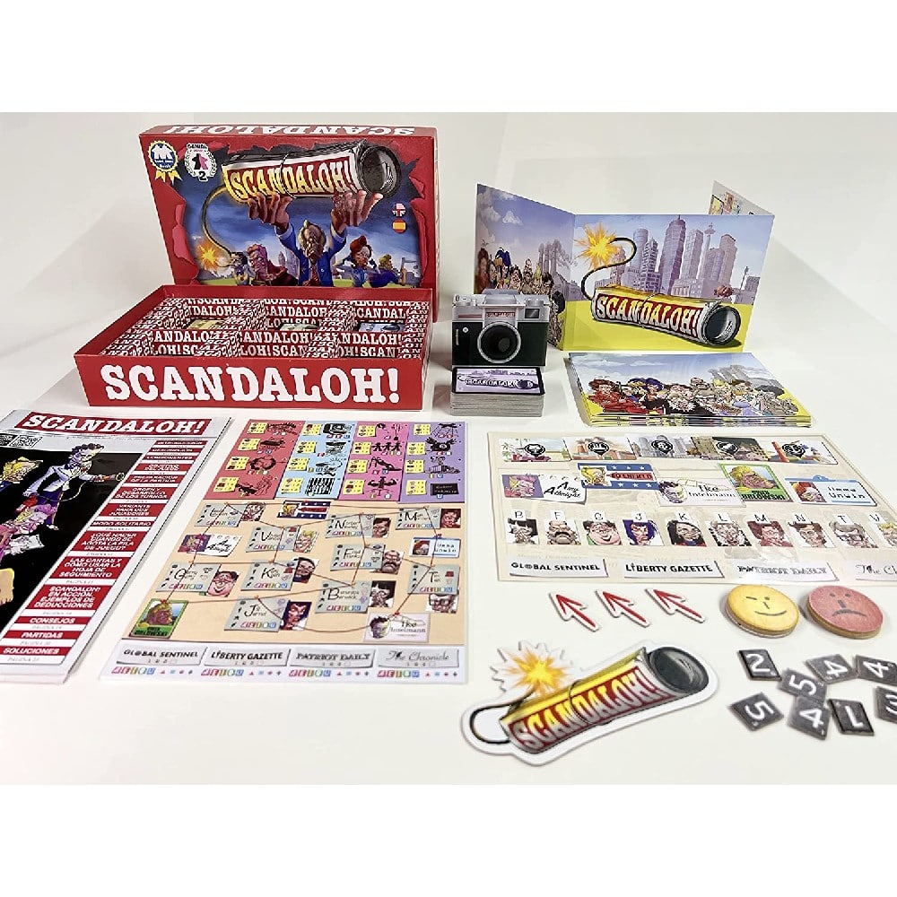 ScandalOh! Retail Version angol nyelvű társasjáték