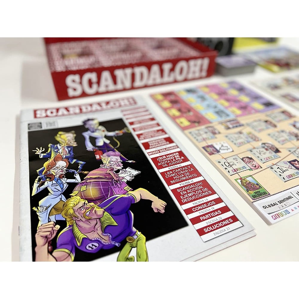 ScandalOh! Retail Version angol nyelvű társasjáték