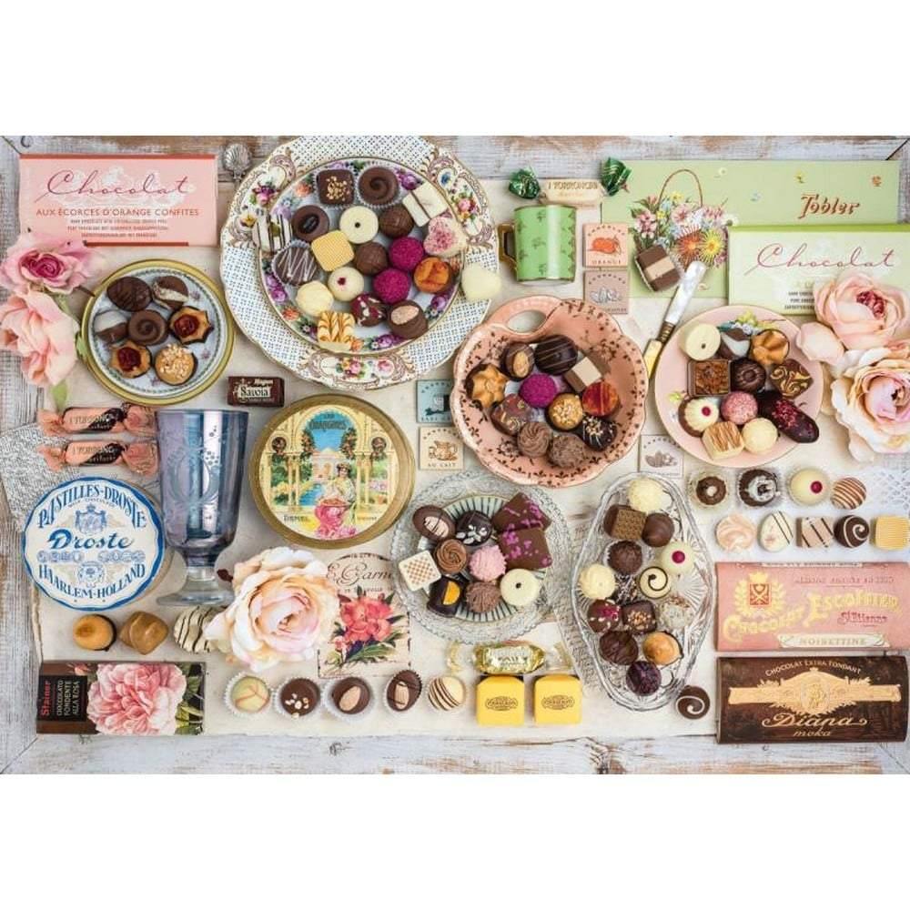 1500-as Puzzle Nostalgic Chocolates - Játszma.ro - A maradandó élmények boltja