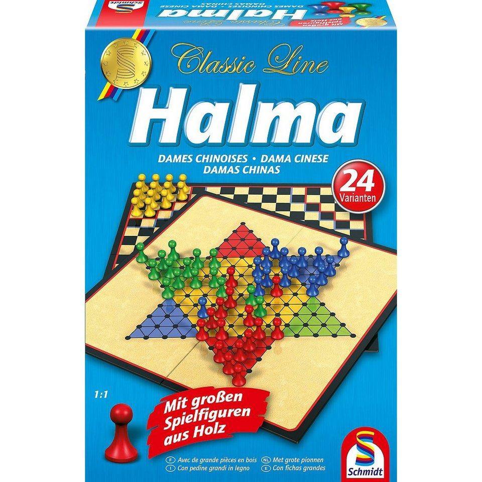 Halma román nyelvű társasjáték (sérült doboz)