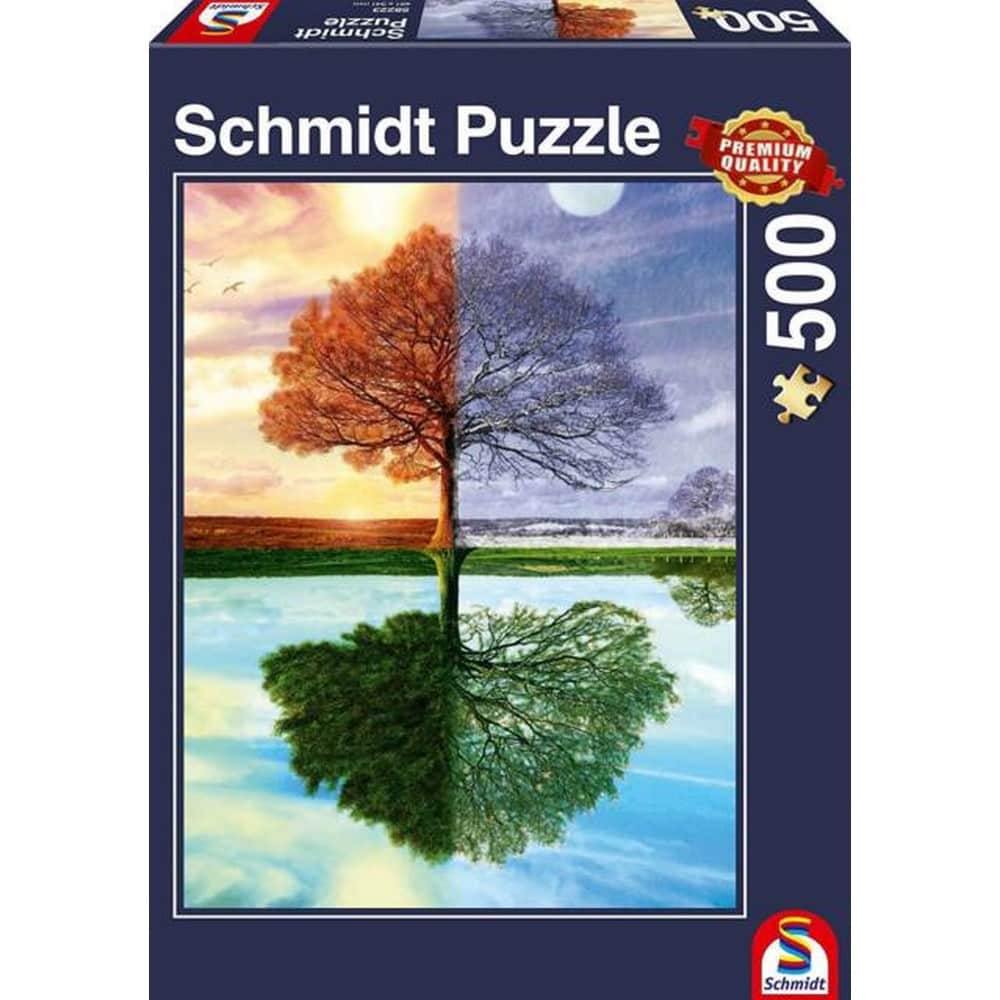 Puzzle The Season Tree 500 darabos - Játszma.ro - A maradandó élmények boltja