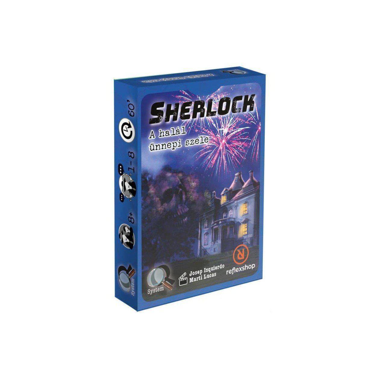 Sherlock: A halál ünnepi szele társasjáték-reflexshop-1-Játszma.ro - A maradandó élmények boltja