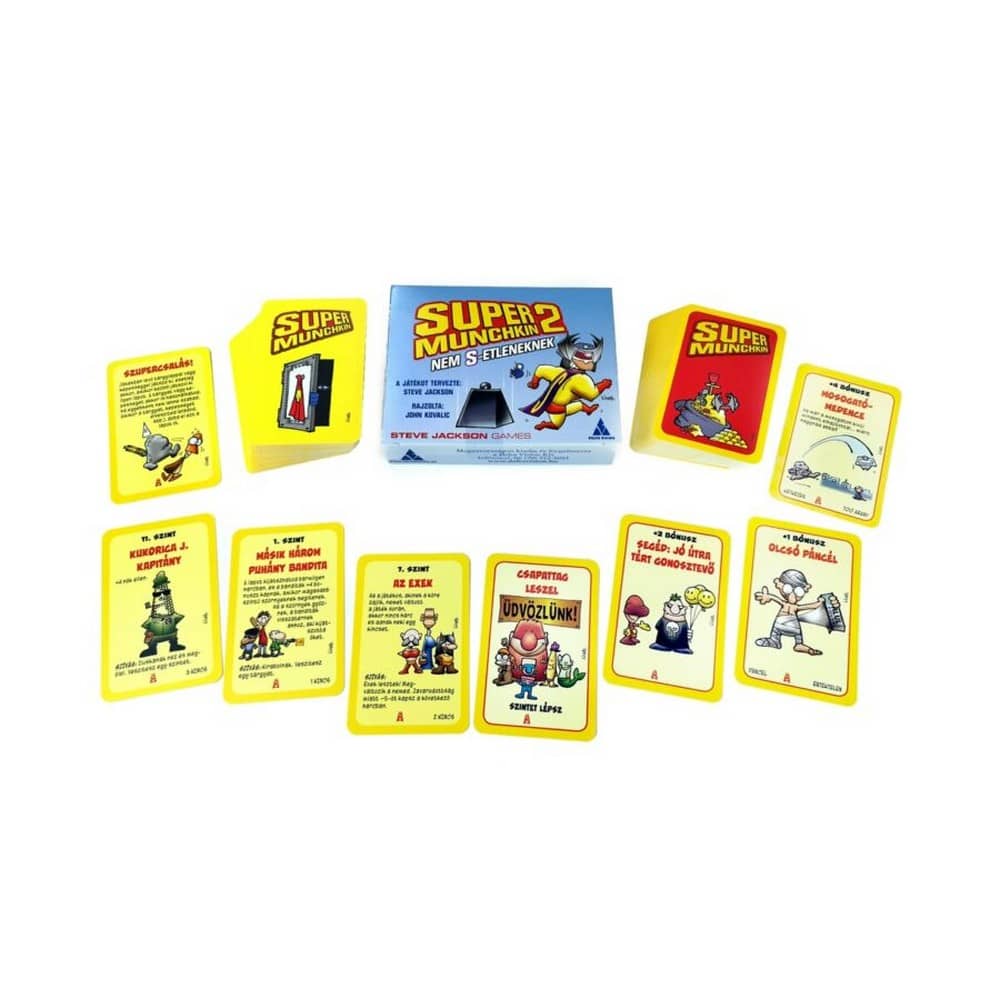 Super Munchkin 2: Nem S-etlenek magyar nyelvű kiegészítő