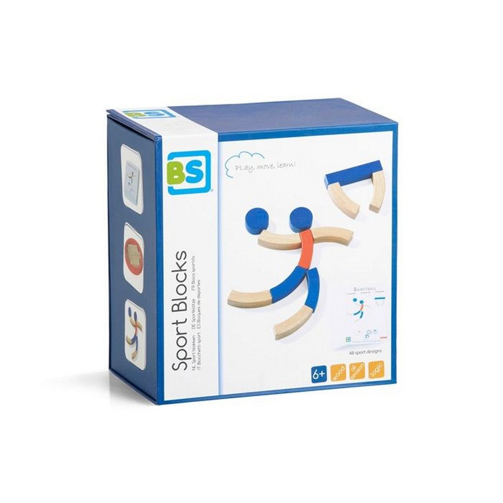Sport faépítő játék, BS Toys GA254
