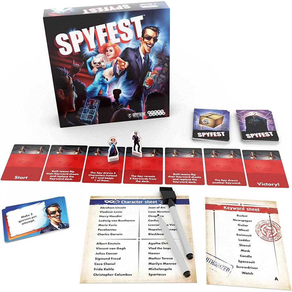 Spyfest, angol nyelvű társasjáték