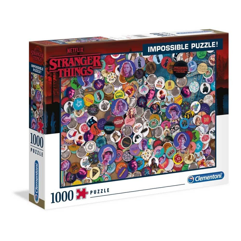 1000 darabos Stranger Things Impossible Puzzle - Játszma.ro - A maradandó élmények boltja