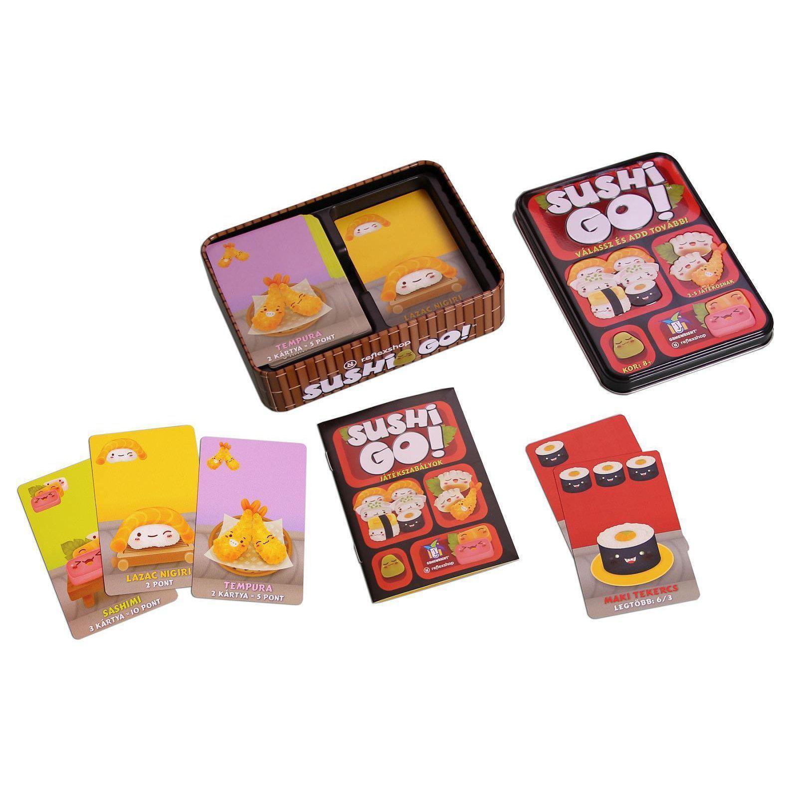 Sushi GO!-reflexshop-3-Játszma.ro - A maradandó élmények boltja