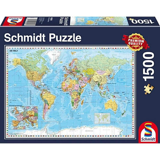 1500-as Puzzle The World - Játszma.ro - A maradandó élmények boltja