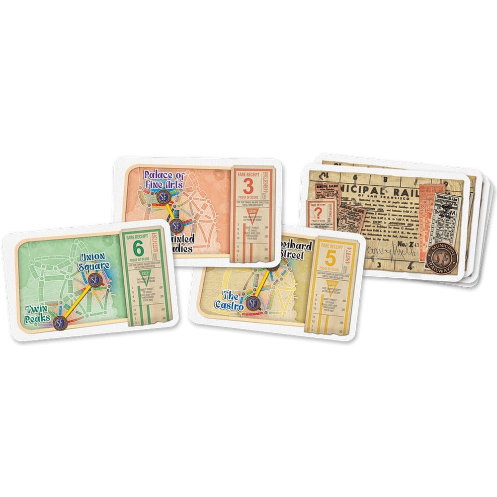 Ticket to Ride: San Francisco angol nyelvű társasjáték