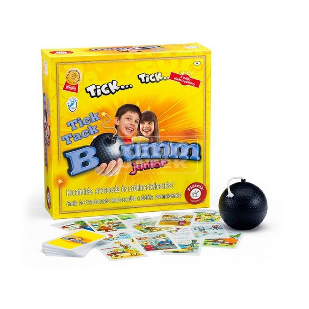 Tick Tack Bumm - Junior új kiadás-Piatnik-1-Játszma.ro - A maradandó élmények boltja