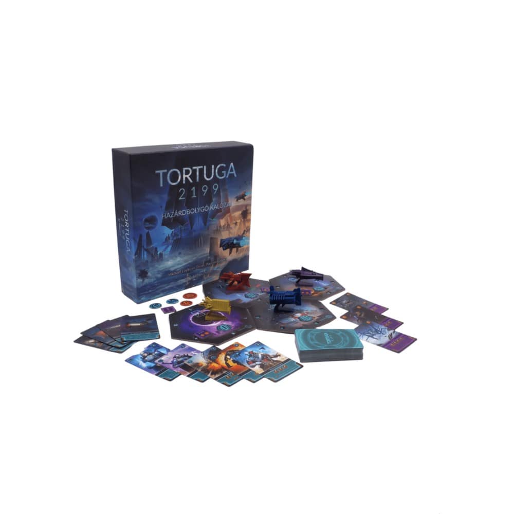 Tortuga 2199: Hazárdbolygó kalózai magyar nyelvű társasjáték