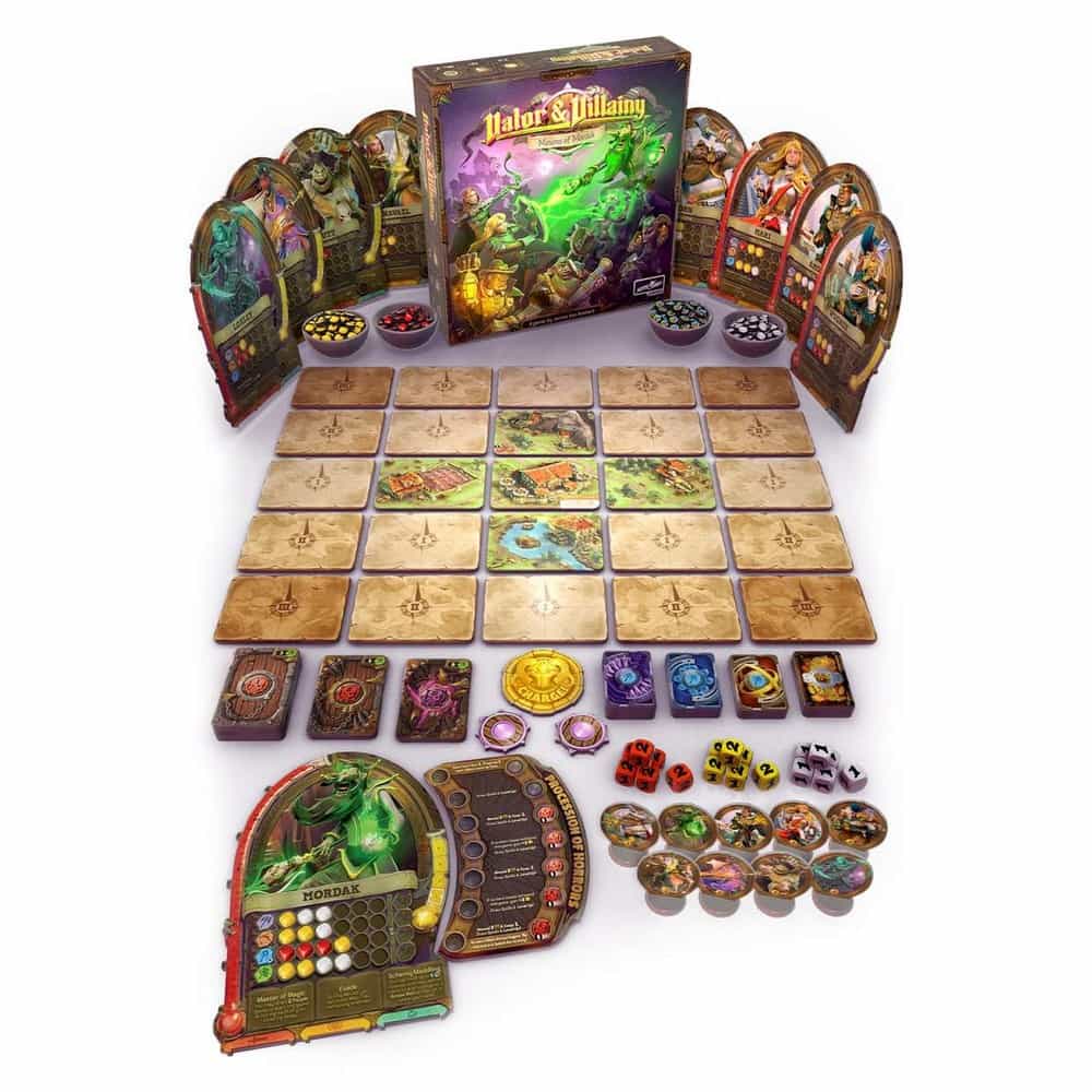 Valor & Villainy: Minions of Mordak angol nyelvű társasjáték