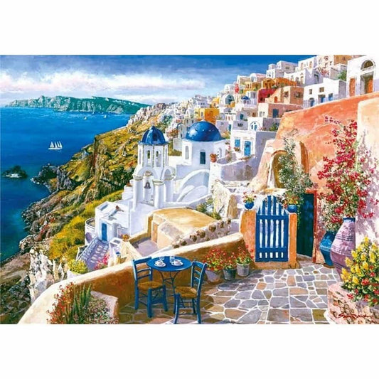 Puzzle View from Santorini 1000 darabos - Játszma.ro - A maradandó élmények boltja