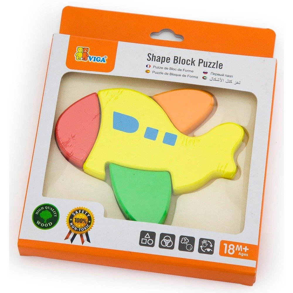 Fa 4 darabos puzzle repülő, Viga