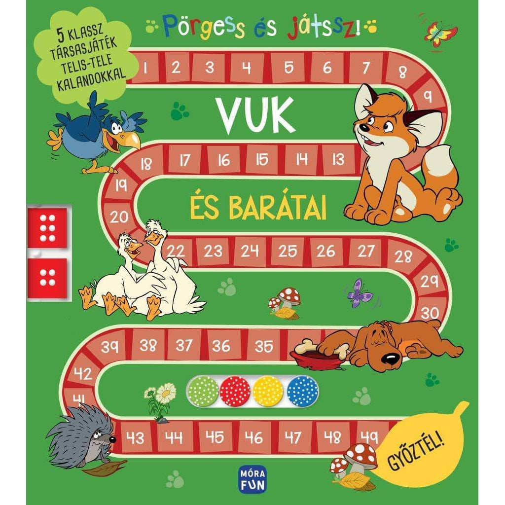 Vuk és barátai magyar nyelvű társasjáték