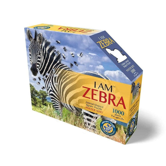 WOW Puzzle 1000 darabos- Zebra