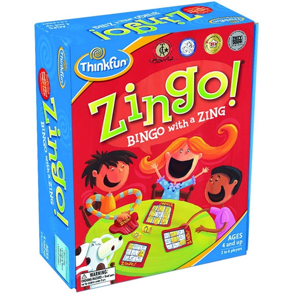 Zingo! Bingo with a Zing angol nyelvű társasjáték