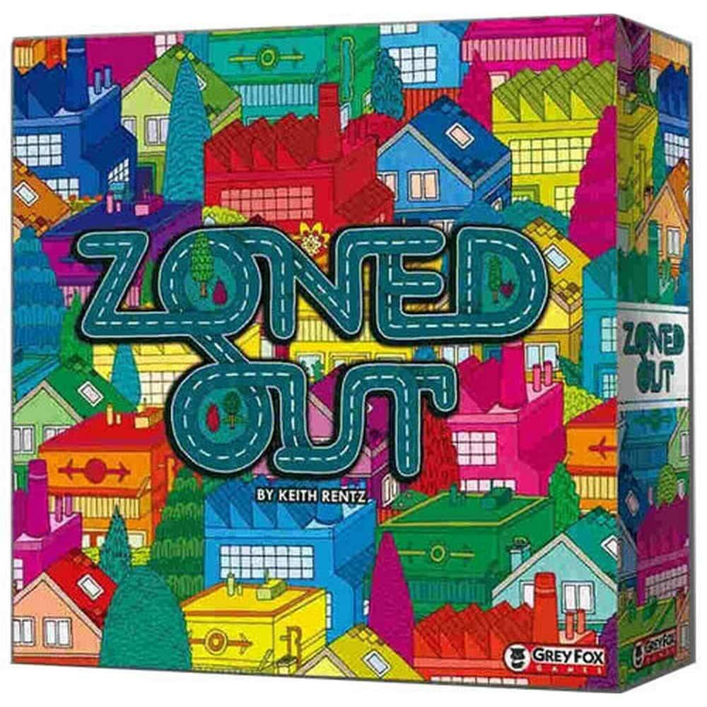 Zoned Out angol nyelvű társasjáték